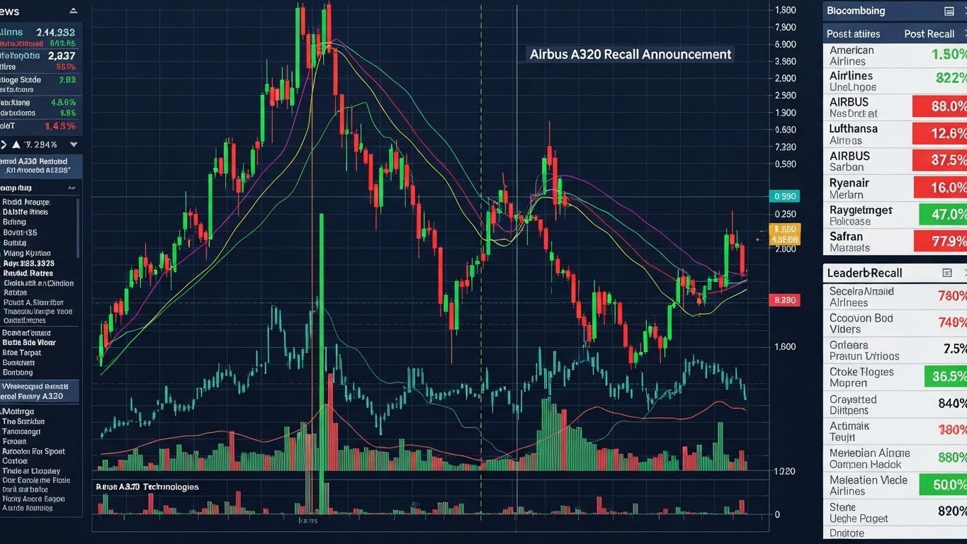 Airbus A320 recall share market impact