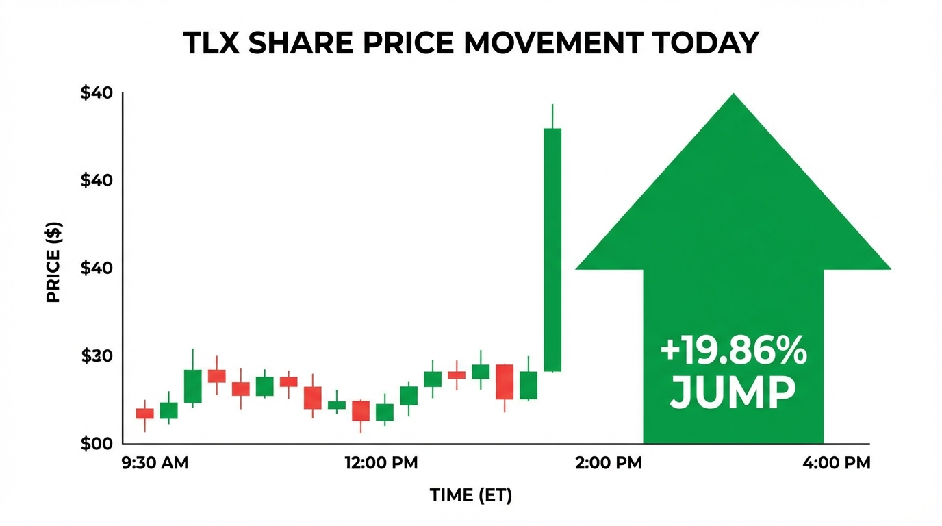 Telix Pharmaceuticals Q1 results market snapshot showing today’s trends and % changes