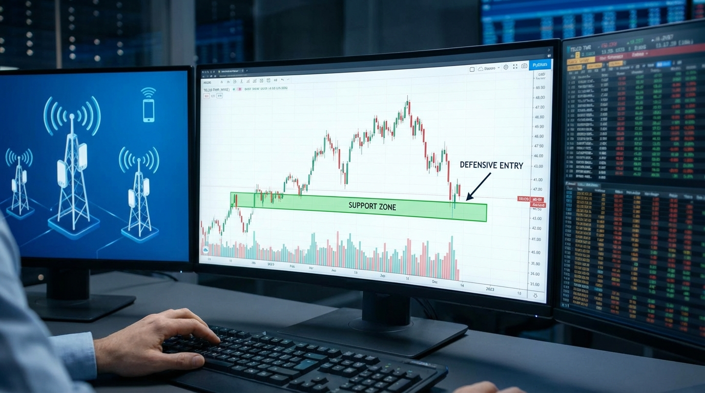 Telstra 52-week high market snapshot showing today’s trends and % changes